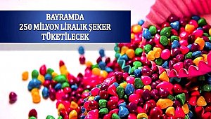 BAYRAMDA 250 MİLYON LİRALIK ŞEKER TÜKETİLECEK