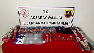 AKSARAY'DA 250 BİN METRE BAKIR KABLO ÇALAN ZANLI YAKALANDI