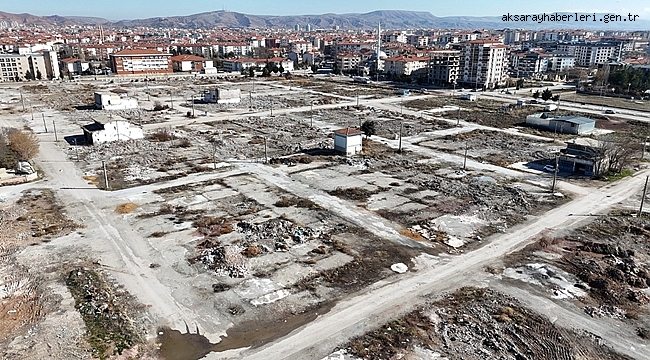 AKSARAY ESKİ SANAYİ ALANI, YENİ YAŞAM ALANINA DÖNÜŞÜYOR