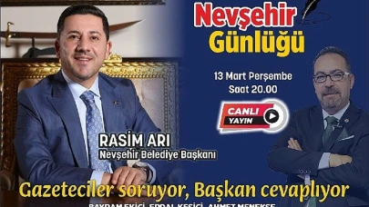 Başkan Rasim Arı, Nevşehir Günlüğü'nün Konuğu Oldu