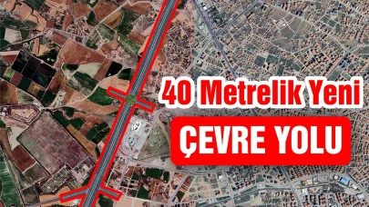 AKSARAY'DA 40 METRELİK ÇEVRE YOLU PROJESİNDE ÇALIŞMALAR SÜRÜYOR