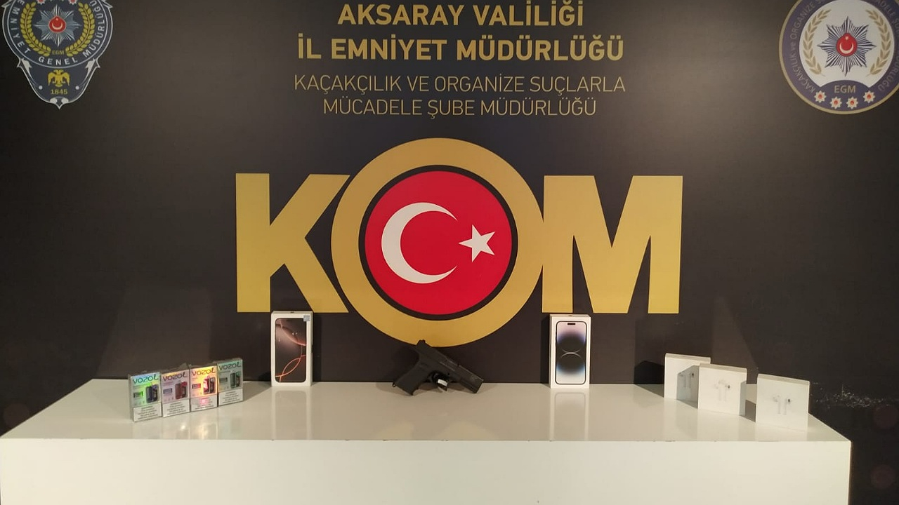 Aksaray'da 9 ayrı operasyonda 10 kişi yakalandı