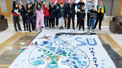 Dünya Su Günü’nde öğrencilere suyun önemi anlatıldı