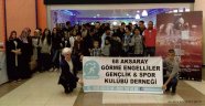 GÖRME ENGELLİLER "AŞKIN SIRRI SOMUNCU BABA"FİLMİNİ SEYRETTİLER