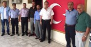 AK PARTİ HEYETİNDEN ŞEHİT AİLELERİ DERNEĞİNE ZİYARET